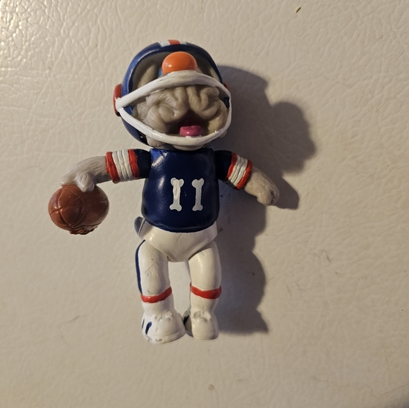 Vintage 1980s Wrinkles the Dog figures Ganz Bros Set of 6 - Picture 9 of 9